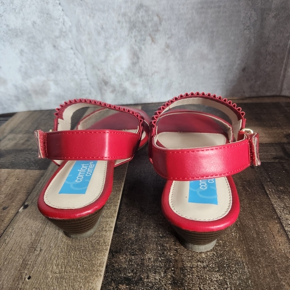 Comfort Corner Women's Fashionable Sandals Red - Size 7 - Picture 4 of 7